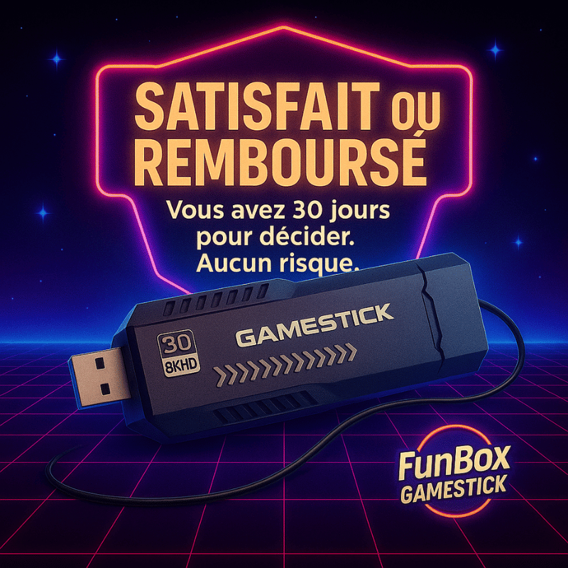 FunBox™ | Gamestick rétro 4K