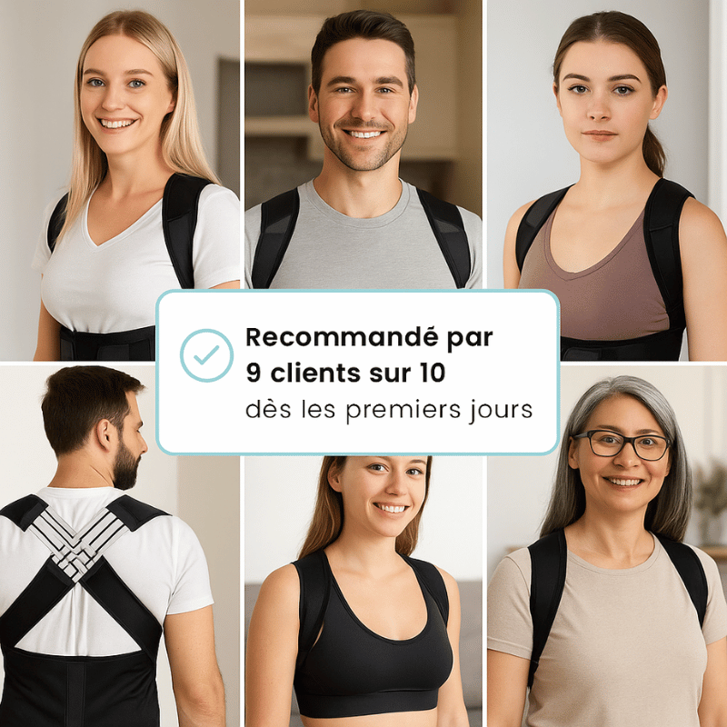 SpineAlign™ – posture droite, colonne alignée